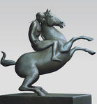 Horse&RiderBronze