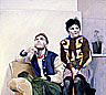 Nick & Jane, approx 54 x 48 (Private collection) 