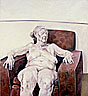 Large Woman, approx 44 x 48 (collection of the artist) 