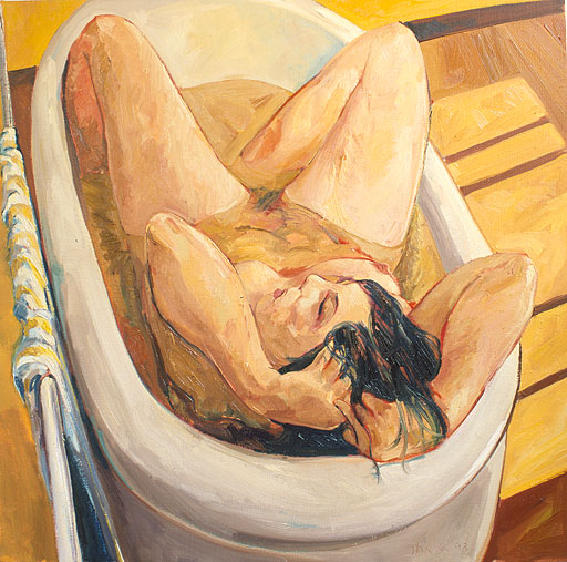 1st state: Woman in bath 3